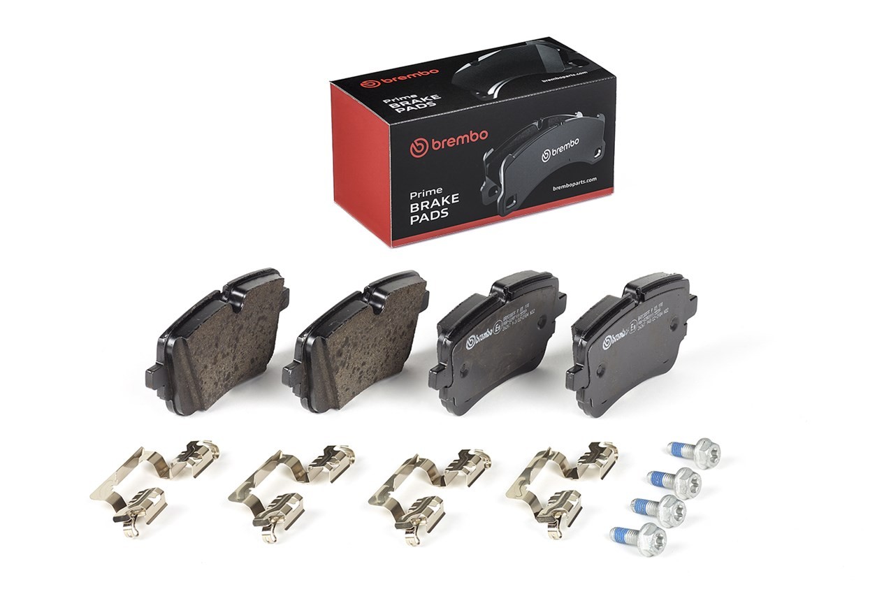 Brake Pads Set fits AUDI Q8 4MN 3.0 Rear 2019 on Brembo 4KE698451B 4KE698451D