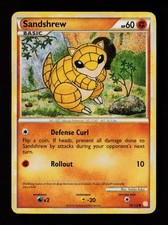 Sandshrew 79/123 Common HeartGold SoulSilver Pokémon Card