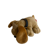Vintage Kennel Kuddlees Puppy Dog Plush Stuffed Animal Brown 4" Tara Toy