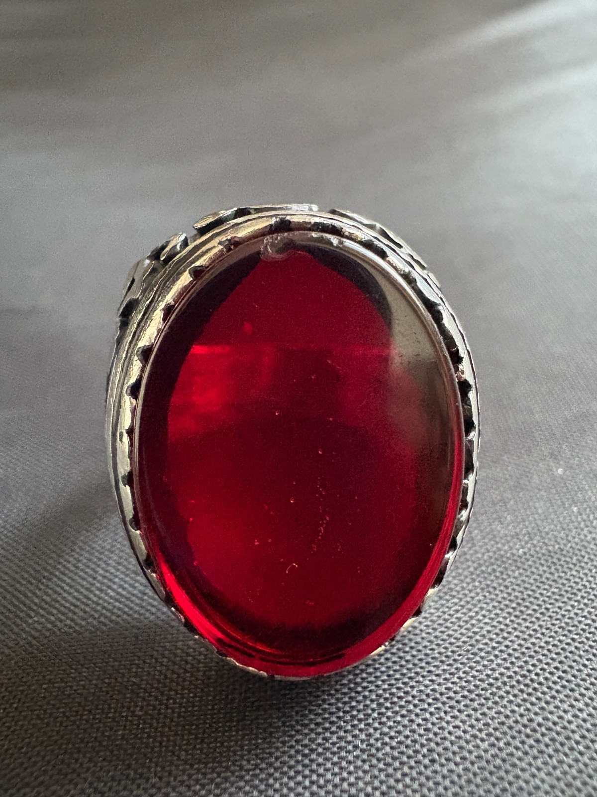 925 Sterling Silver Ring Ruby Stone Ring Handcraf… - image 2