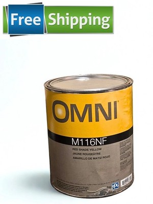 PPG Omni M116NF Red Shade Yellow Mixing Color Gallon Automotive Paint Toner