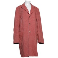 Bonser, Mantel, Damen, Größe: 50, Rot, Polyester/Wolle, Fischgräte, Tweed #xVR