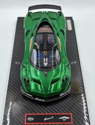 *SUPER RARE* YY Model 1/18 Pagani Huayra BC Green Carbon LIMITED 19 | eBay