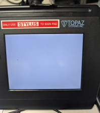 Topaz T-LBK766-BHSB-R SignatureGem LCD Signature Capture DOES NOT SIGN 