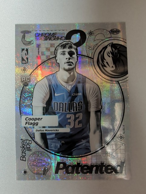 2025 Topps Chrome Cooper Flagg RC Patented SSP!