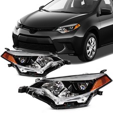 For Toyota For Corolla 2014-2016 Headlights Assembly Wprojector Leftright Pair For Toyota For Corolla 2014-2016 Headlights Assembly Wprojector Leftright Pair