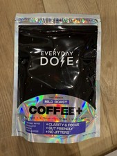 Everyday Dose Mushroom Coffee  Mild Roast Collagen Protein Nootropics Focus