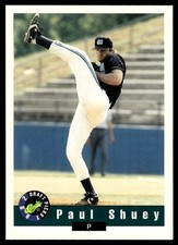 1992 Classic Draft Picks Paul Shuey Cleveland Indians #2