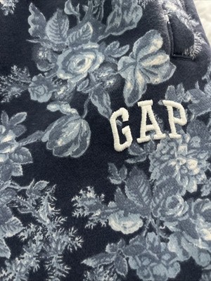 GAP Kids  x LoveShackFancy  Blue Floral Jogger Sweatpants  Sz: Xl