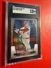 2023 Bowman Chrome MEGA BOX Refractor SHOHEI OHTANI -- SGC 10   a Beauty   LOOK!