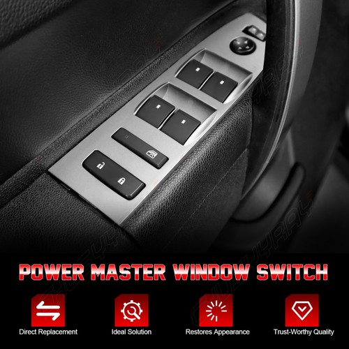 22968506 20945129 Master Power Window Switch For Silvera GMC Sierra 2010 - 13 - Picture 6 of 9