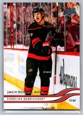 2025-26 Upper Deck #25 Jackson Blake Carolina Hurricanes