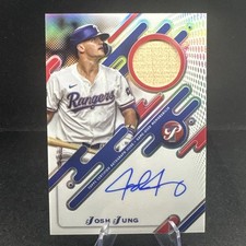 2025 Topps Pristine JOSH JUNG Pristine Pieces Autograph Bat Relic AUTO #PPAR-JJ