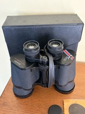 Vintage Binolux Binoculars Coated Optics 20 X50 183ft at 1000 yds w/ Case