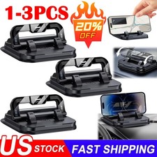 Car Phone Mount with Strong Suction Cup   360  Rotation, Adjustable Viewing
