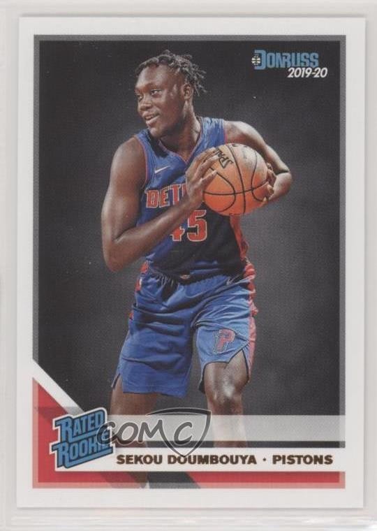 2019-20 Panini Donruss Rated Rookie Sekou Doumbouya #214 1my2