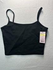 Wild Fable Women s Size S Black Cami Cropped Tank Top NWT