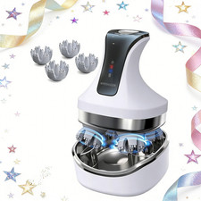 Scalp Massager Electric with Heat Rechargeable Head Massager Waterproof Gifts  A