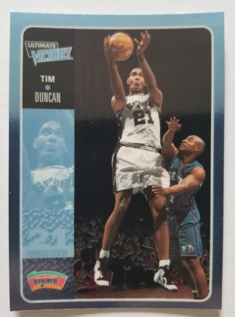 Tim Duncan 2000-01 Ultimate Victory #49