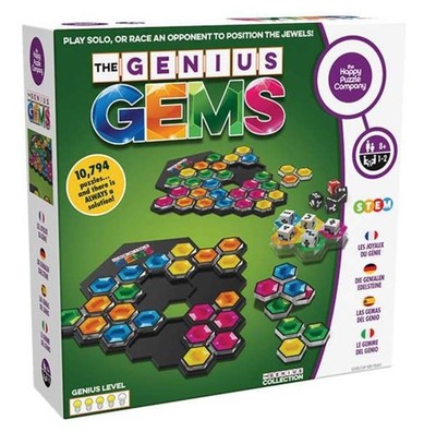 The Happy Puzzle Company   The Genius Gems   ideeënregen, strategiespel en behen