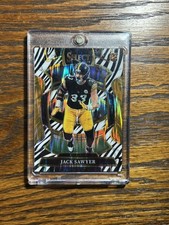 2025 Select Jack Sawyer Concourse Zebra Pittsburgh Steelers RC