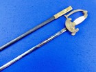 Antique Bavarian Court Official Sword Beamtendegen Blued Gilt Blade Scabbard — photo 1