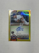 Jonathan Pintaro Chrome 2026 Yellow /275 Auto