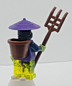 Lego Ninjago Ghost Warrior Pitchfork (70734) njo0145 w/ Basket