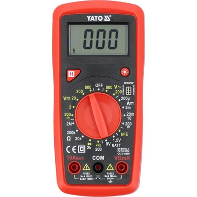 YAMAY Multimeter Digital Messgerät Universell Batterie Test D.C. A.C. Messung