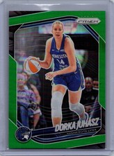 Dorka Juhasz 2025 Panini Prizm WNBA Green #109 Minnesota Lynx