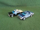 2 Vintage 1987 Matchbox 1/69 Scale Ford Ltd State Trooper Police Cars - Thailand