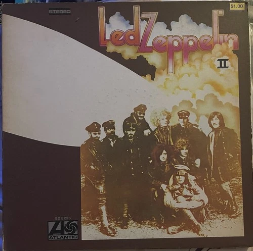 Led Zeppelin 2 RL PRESSING Monarch (1969) RARE