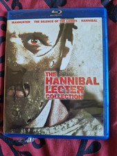 The Hannibal Lecter Collection Blu-ray Mint Condition 3 Movies