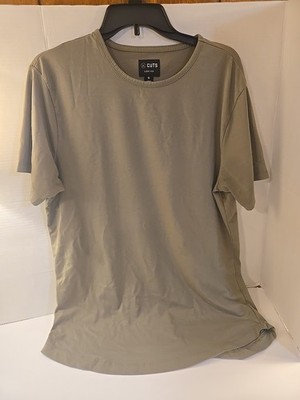 Mens Xl ''X CUTS'' Green  T shirt