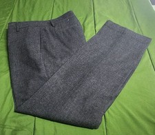 Charter Club Pant Shop Classic Fit Flat Front Women's Trousers Dark Gray Size 12