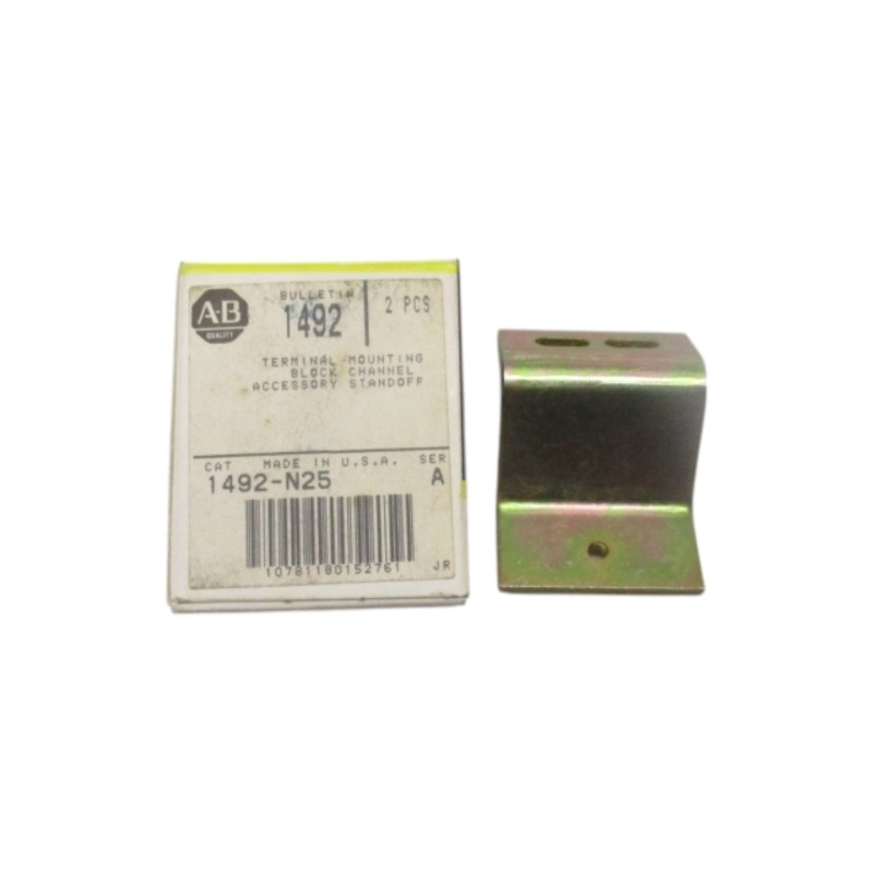 Allen Bradley 1492-N25 Ser. A (Pkg Of 2) (Bk/Yl) Nsmp