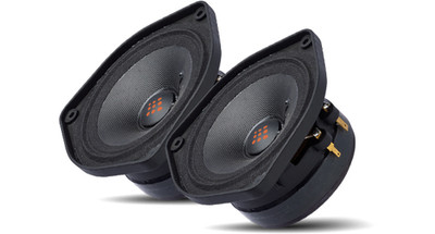 Powerbass OE-400 4'' 40W RMS 2-Ohm Midrange OEM Replacement Speakers