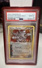 Team Magma's Rhydon 11/95 Ex Team Magma vs Team Aqua Holo on eBay