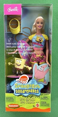 2003 Nickelodeon SpongeBob SquarePants Barbie Surfer Doll C3117 NIB RARE & HTF