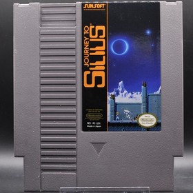 Journey to Silius (Nintendo NES) [CIB] - Tape on Manual