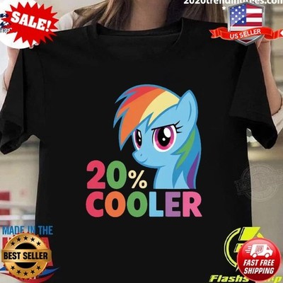 My Little Pony Rainbow Dash 20 Percent Cooler T-Shirt, Gift for Fans S-5XL