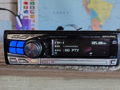Alpine CDA-9855R Car Stereo CD Receiver Fully Working Great Shape