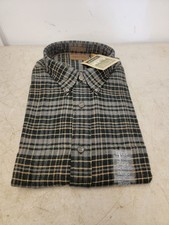 Vintage St. John's Bay Flannel Button Up XL Shirt Plaid Long Sleeve