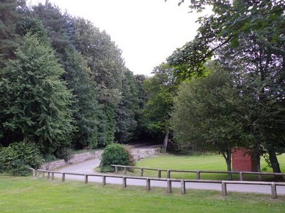 Photo A2 Driveway through Bellfield Park playing fields Banchory/NO6995 c2015