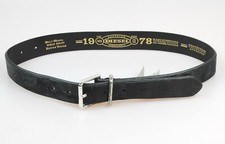 DIESEL Bhelo Extra Touch Gürtel Herren 75 CM Rindsleder Silberne Schnalle