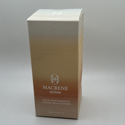 MACRENE actives HIGH PERFORMANCE TINTED MOISTURIZER *MEDIUM DEEP * AUTHENTIC - Picture 2 of 5