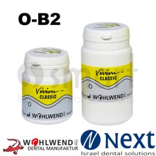 Dental lab ceramic porcelain Vision classic Wohlwend opaque 20/50 gr B2