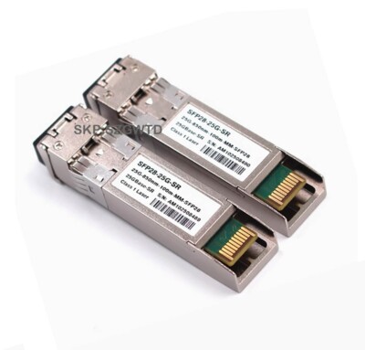 Compatible NetApp X65404 25GBASE-SR SFP28 25GbE SR 850nm 100m duplex LC ...