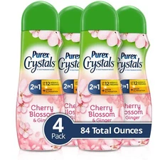 Purex Crystals in-wash Fragrance and Scent Booster, Cherry Blossom & Ginger, 21