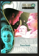 FARSCAPE THROUGH THE WORMHOLE CRICHTONS WOMEN INSERT CARD W4